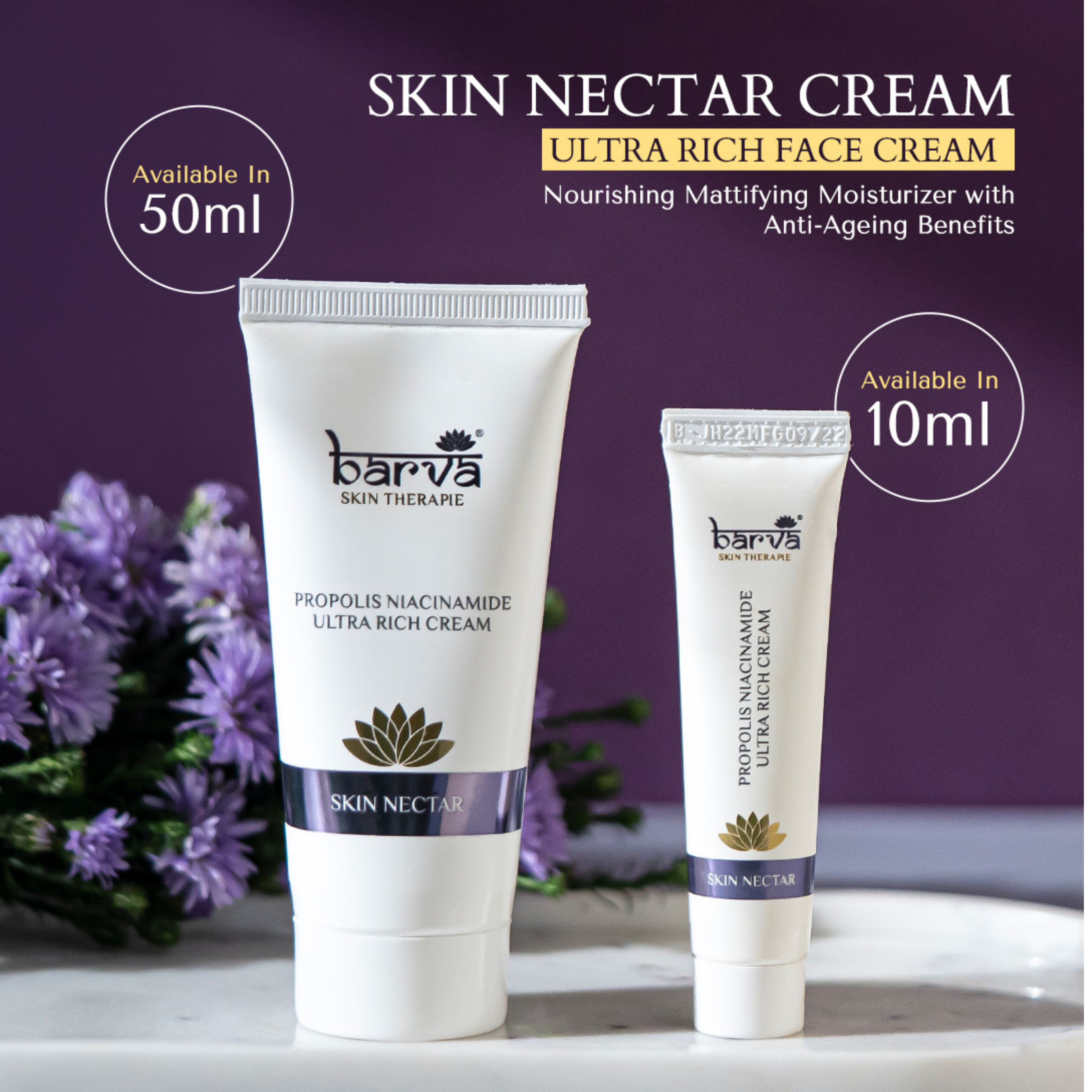 Skin Nectar - 50ML | anti-ageing cream with hyaluronic acid, niacinamide