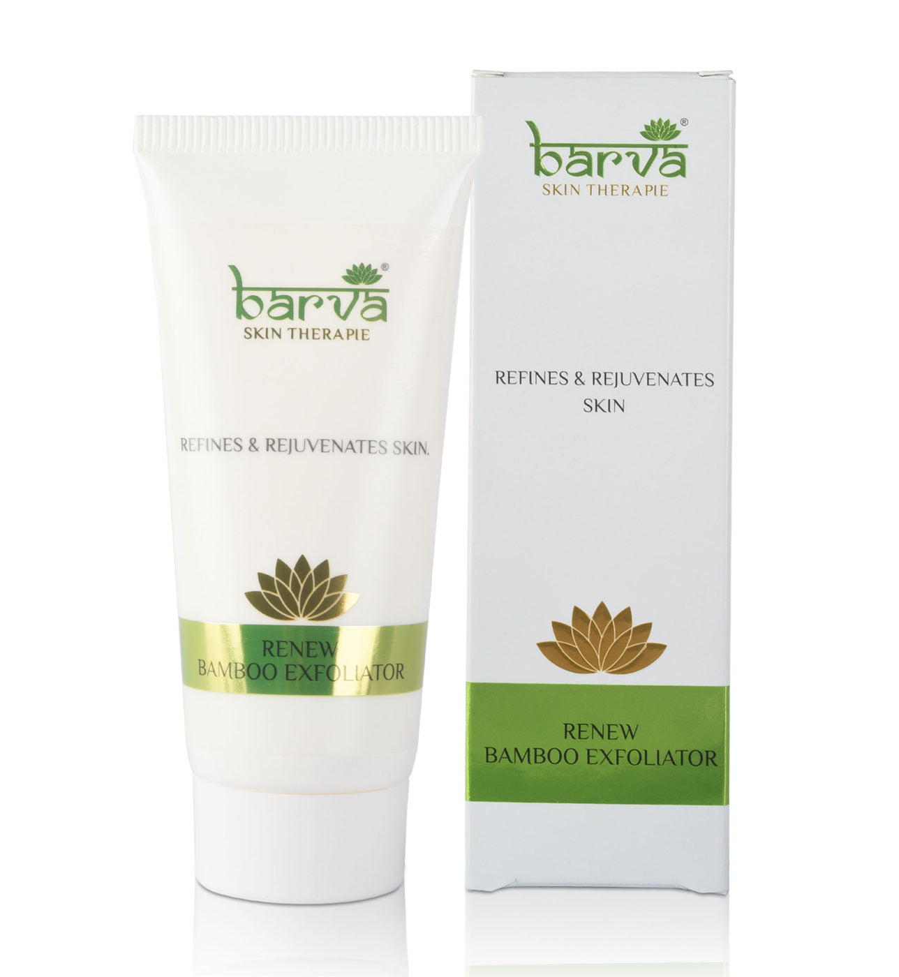 Renew Bamboo Exfoliator | face scrub for women and men | gentle skin exfoliating