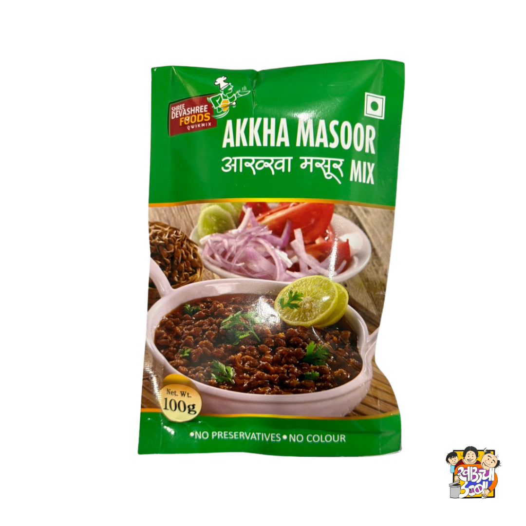 Shree Devashree Foods Akkha Masoor Instant Mix Packet