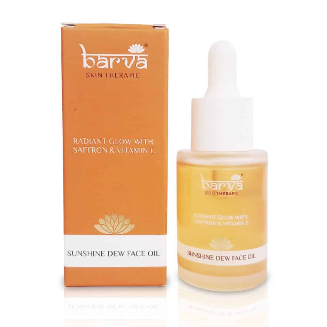 Sunshine Dew Face Oil | saffron, vitamin E, turmeric, liquorice & ghee blend